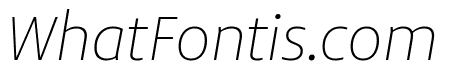 Mae Variable Thin Italic