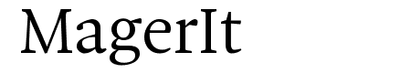 Sole Serif Titling Subhead Light