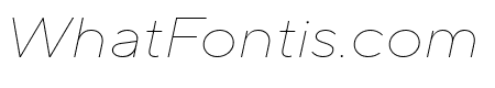 TT Norms Pro Trial Expanded Thin Italic