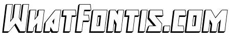 Major Force 3D Italic