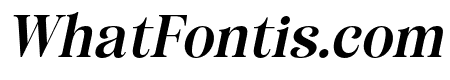 Akiho Faranea Semi Bold Italic