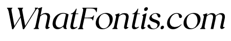 ArianeCoachella Thin Italic