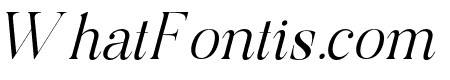 Blackline Gothic Italic ExLt It