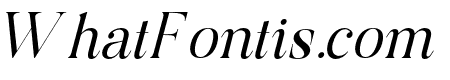 Blackline Gothic Italic Lt It
