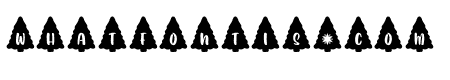 HNC Christmas Tree  Alphabet Regular