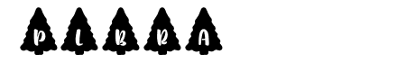 HNC Christmas Tree  Alphabet Regular