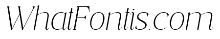 Costaline Thin Italic