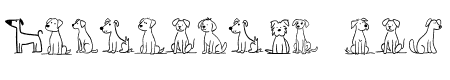 Dog Line Art