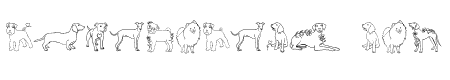 Dog Line Drawing