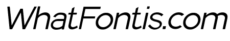 Fieldstones Thin Italic