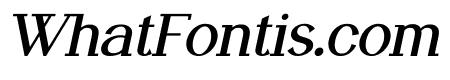 FRANCO CENTURY Bold Italic