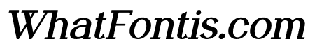 FRANCO CENTURY ExtraBold Italic