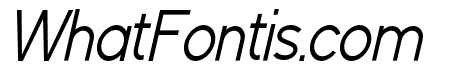 GodshineSans Thin Italic