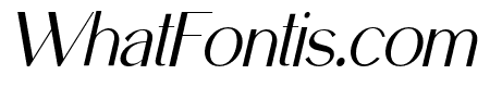 HeadstockSans Thin Italic