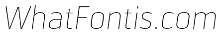 JP Alva Thin Italic