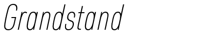 Pulse JP Compressed Thin Italic