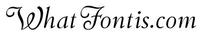 Sapphire Serenity Thin Italic