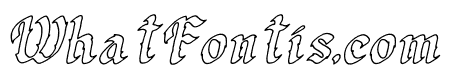 Secrilka Outline Italic