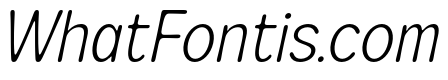 Sroal Modrow Extra Light Italic