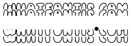 Stacked Monogram Font