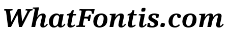 Vernacular Clarendon Bold Italic