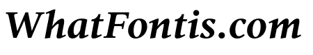 Vernacular Serif Bold Italic