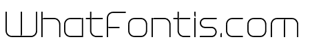 Bloxter Sans Condensed Thin