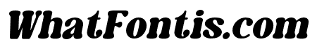 Caromy Extra Bold Italic