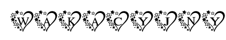 Love star monograms