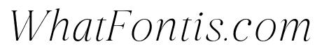 Margest Light Italic