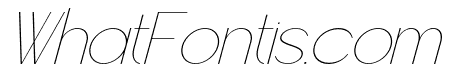 Raxogen Thin Italic