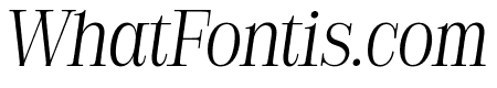 Golden State Serif PERSONAL Thin Italic