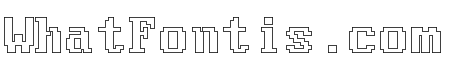Good Old DOS Outline Regular