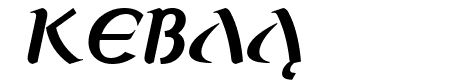 Celtica Bold Oblique