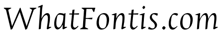 Ancizar Serif 300italic