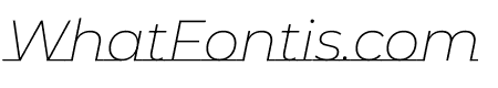 Montserrat Underline 200italic