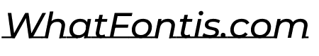 Montserrat Underline 500italic