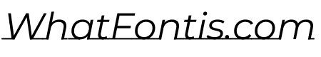 Montserrat Underline Italic