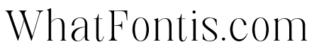 Aurestine Serif Thin