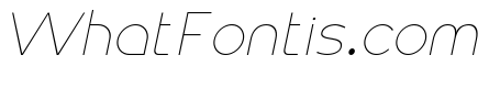 Bodda Thin Italic