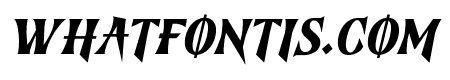 Bone Slayer Italic