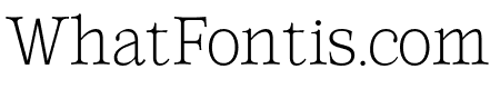 Corfella Phantom Serif Thin