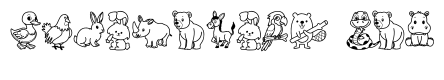 Cute wild animals