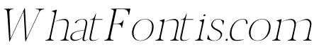 LAURA Italic