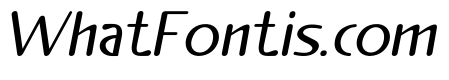 Mahogany Italic