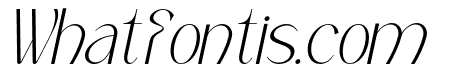 Mochira Light Italic