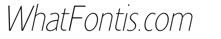 Montblack Thin Italic