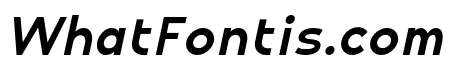 Montenna Bold Italic