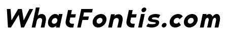 Montenna Extra Bold Italic