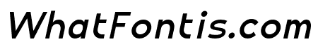 Montenna Semi Bold Italic